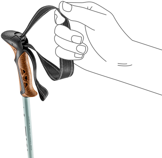 Khumbu Lite AS Walking Poles - Green