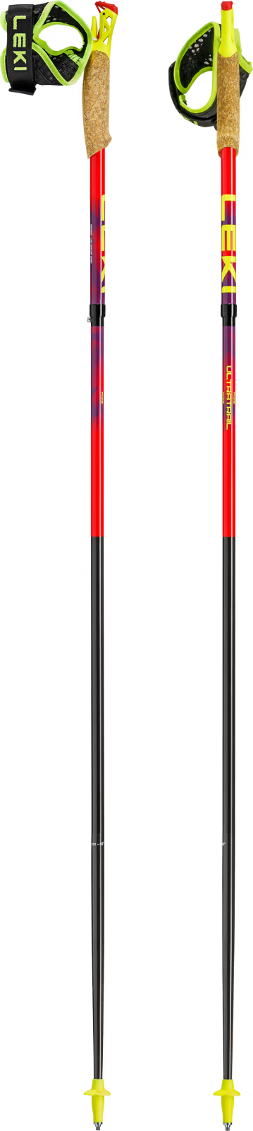 Ultra Trail FX One Trail Running Poles - Red