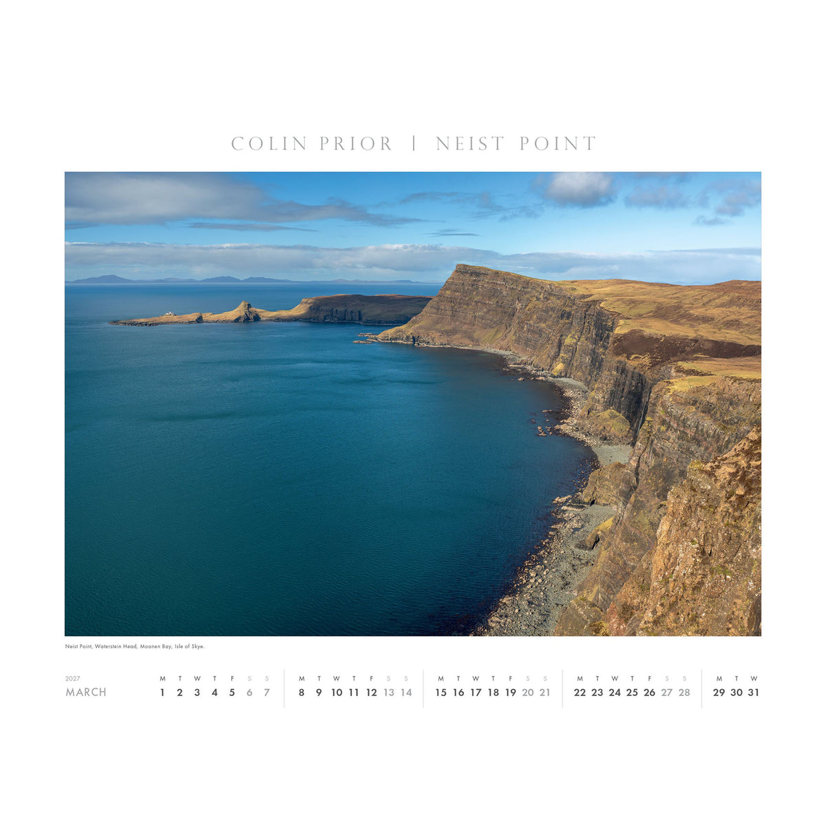 Scotland Wall 2026 Calendar