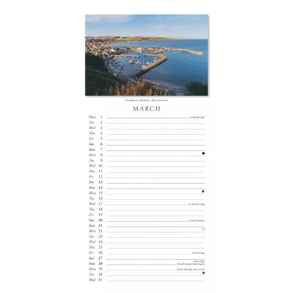 2027 Scotland Appointments Calendar