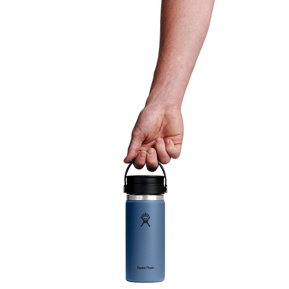 16oz Wide Mouth Coffee Cup with Flex Sip Lid - Blue