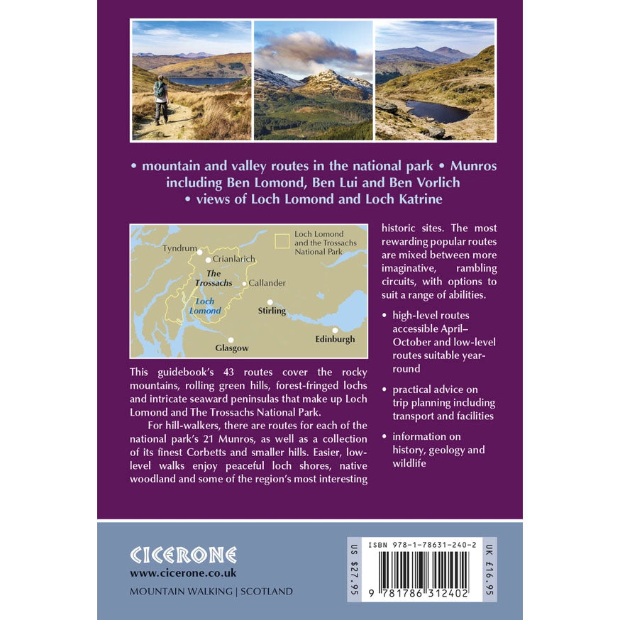 Walking Loch Lomond and the Trossachs: 43 walks, including 21 Munro summits