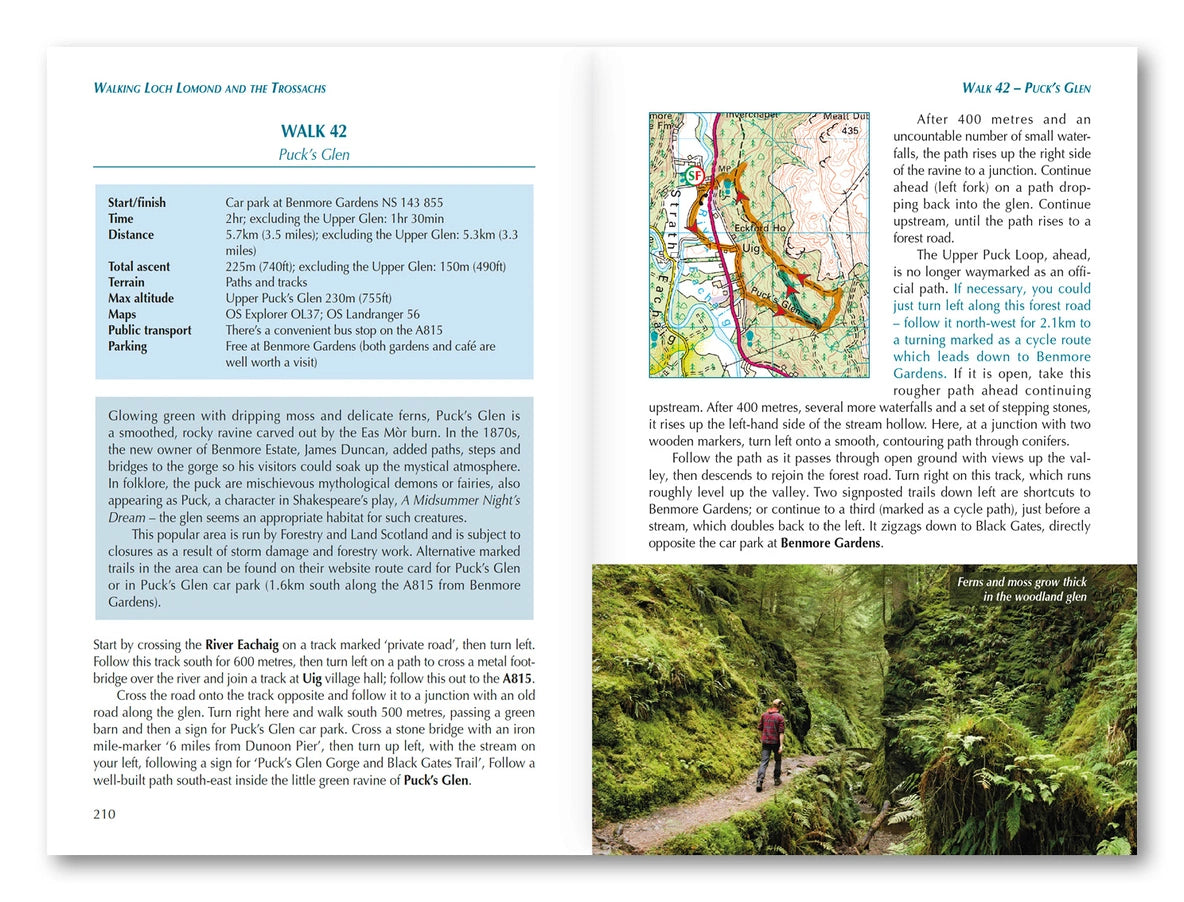 Walking Loch Lomond and the Trossachs: 43 walks, including 21 Munro summits