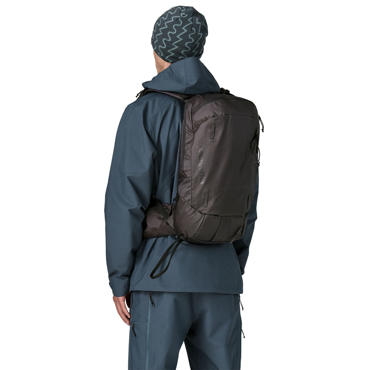 SnowDrifter 20L Ski Backpack - Black / Orange