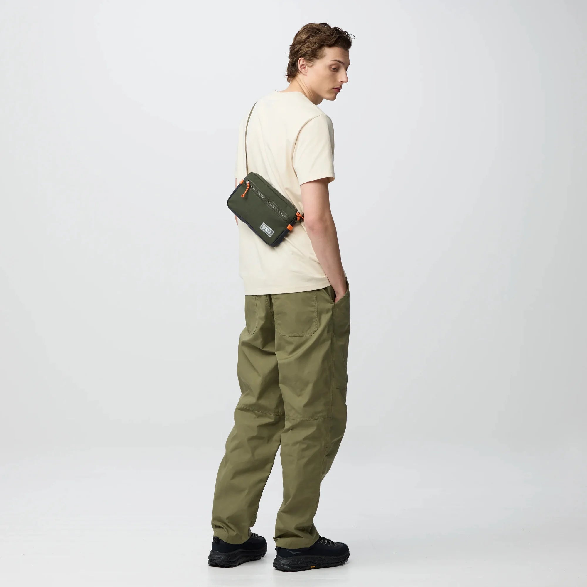 Vardag Pocket Crossbody Bag - Green
