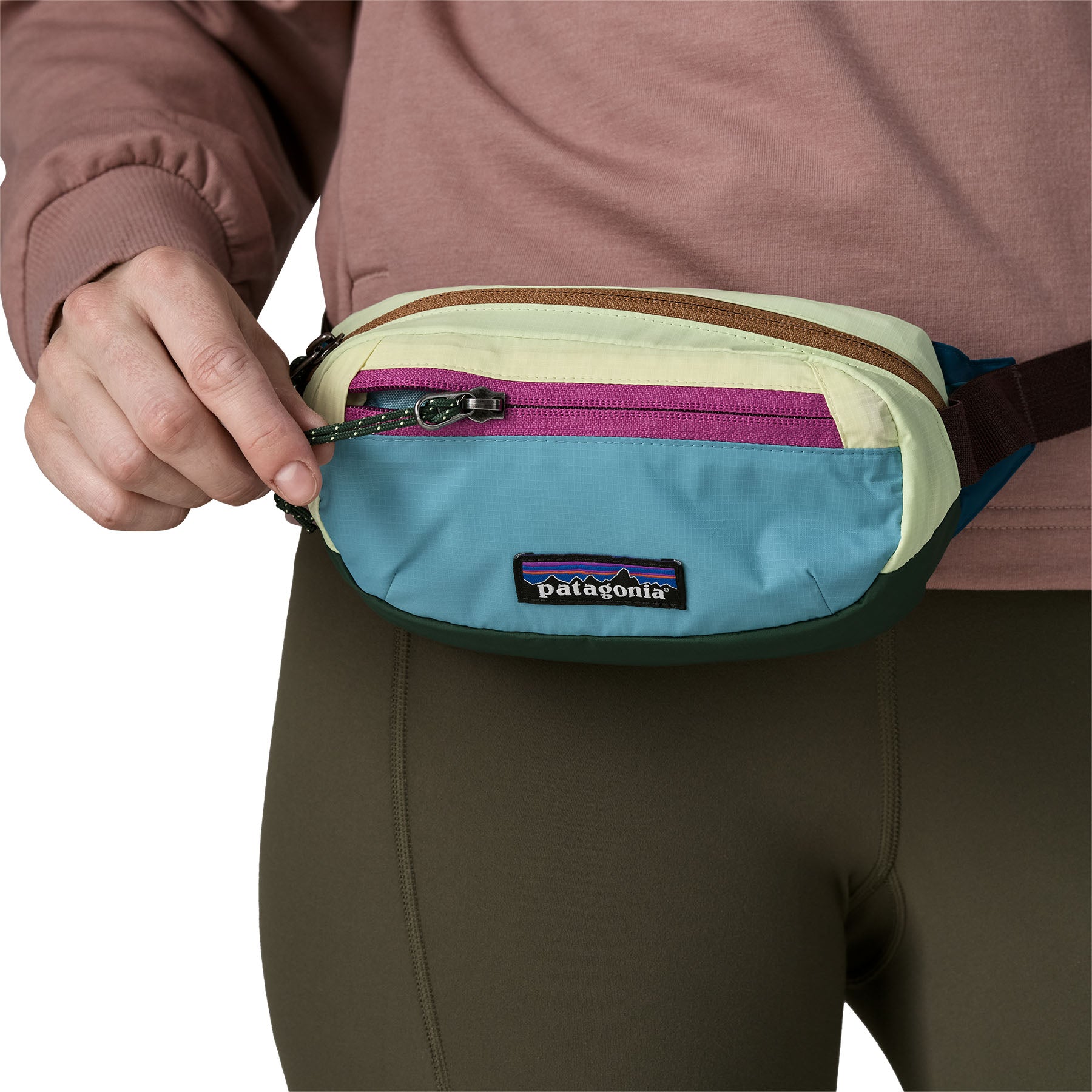 Terravia Mini Hip Pack 1L - Blue Multi