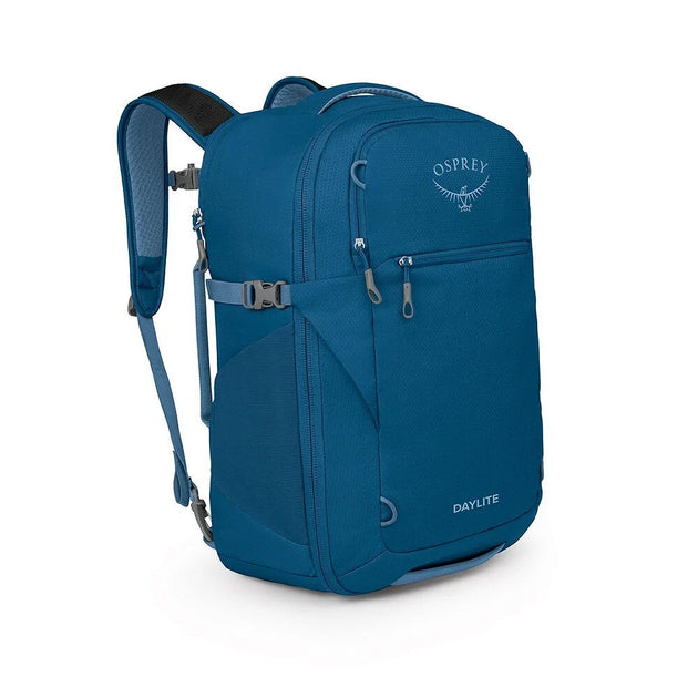 osprey bag blue Daylite Carry-On 35L Travel Backpack - wrap harness and hipbelt men shaving bag Sea Fishing Pole Holder Rod Power::Light