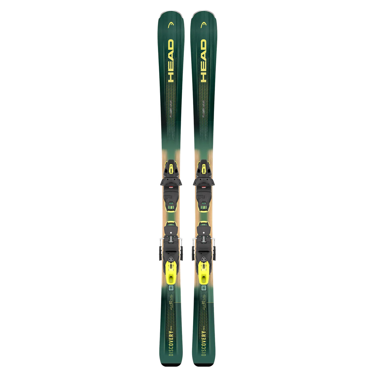 Discovery 82 Pro Ski + Protector 11 Evo Bindings - Green