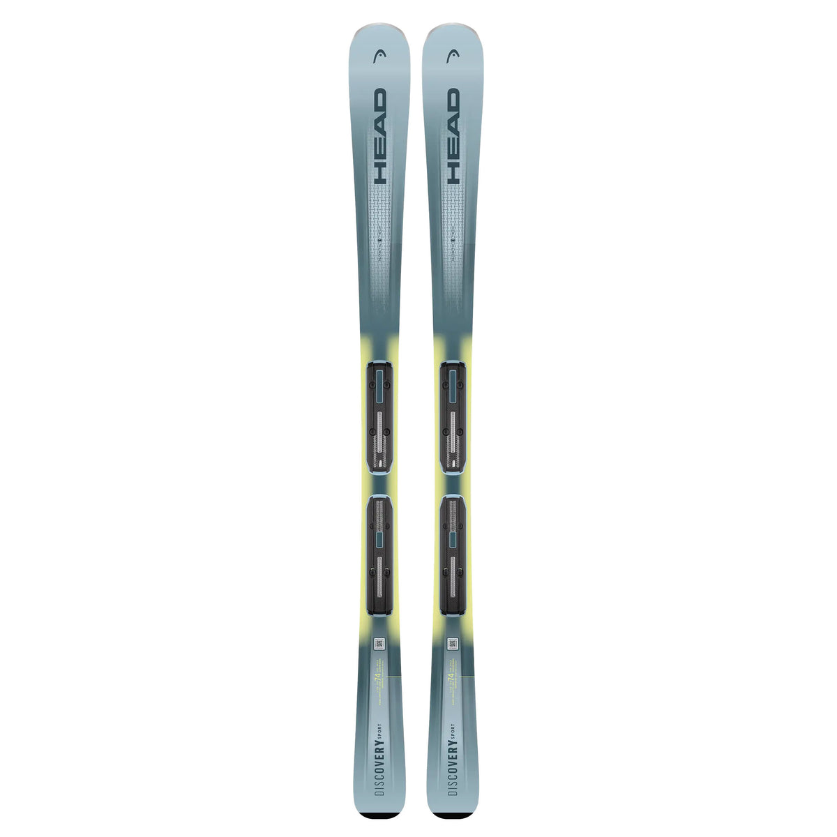 Discovery 74 Sport Ski + Protector 11 Bindings - Blue