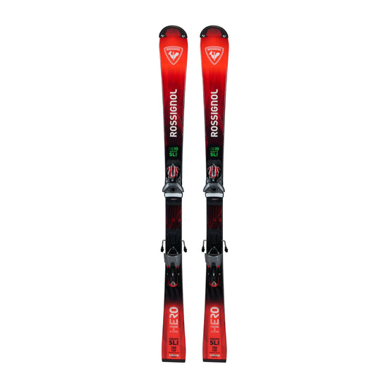 Kids' Hero Athlete SL Pro Ski + SPX11 Bindings - Red