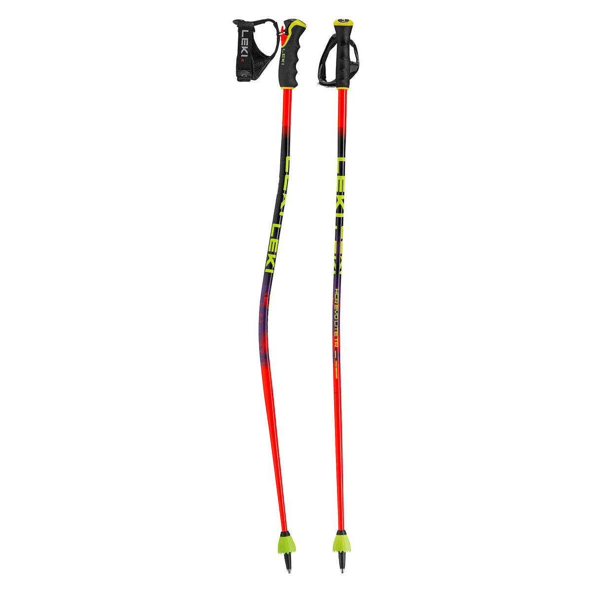 Kids' WCR Evo Lite GS Poles - Red