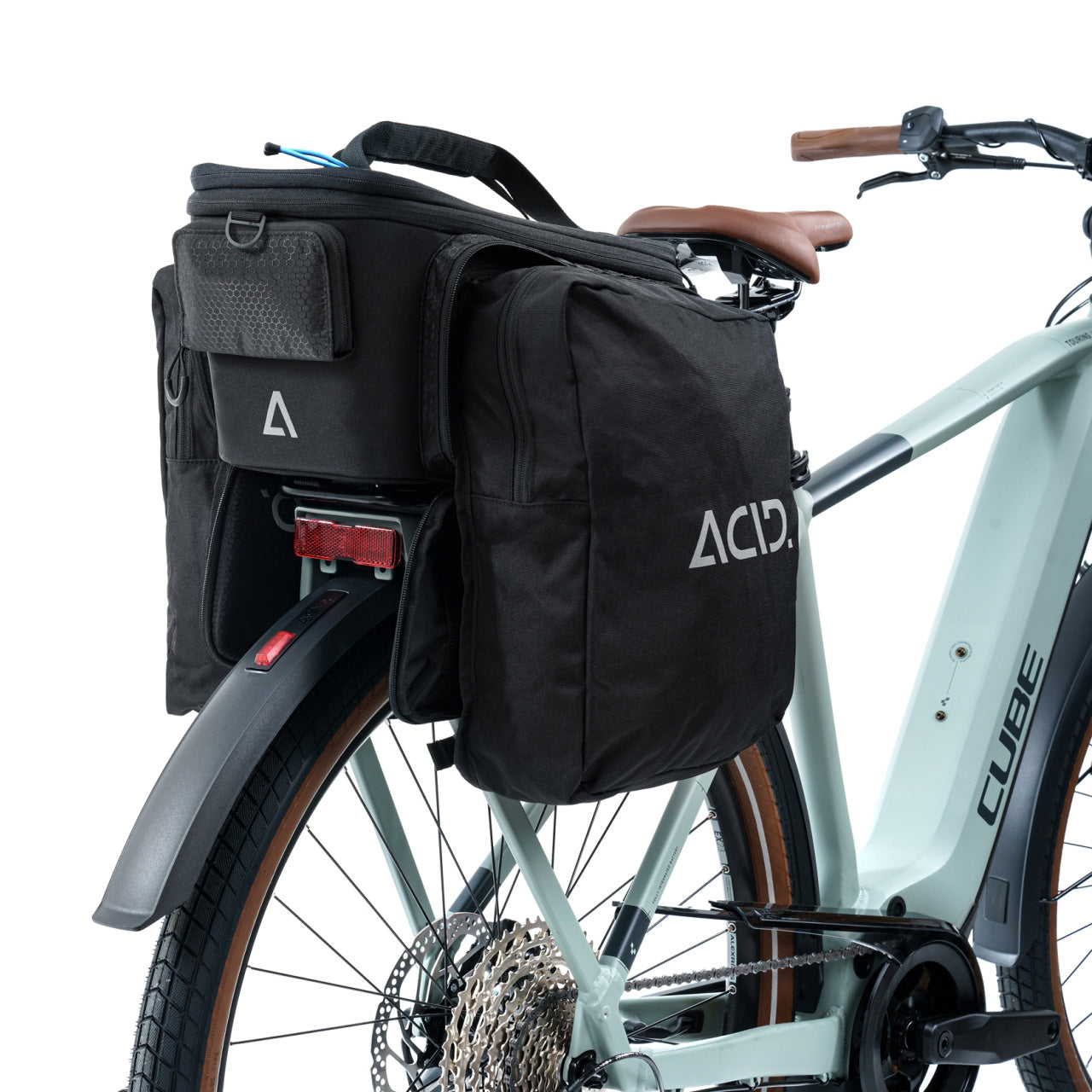 Pannier Trunk Bag CITY 8+16L RILink - Black