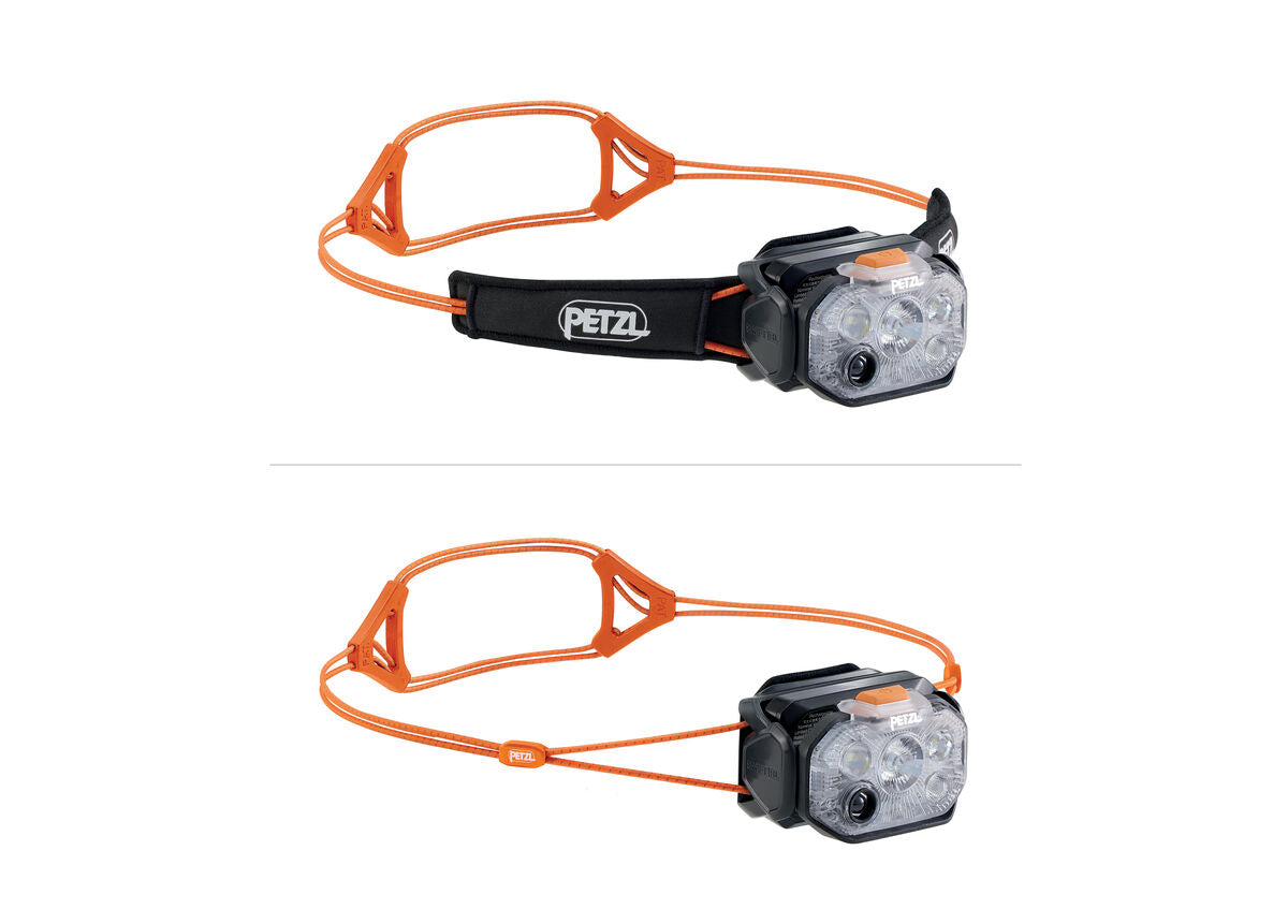 Swift RL Headtorch - Black / Orange