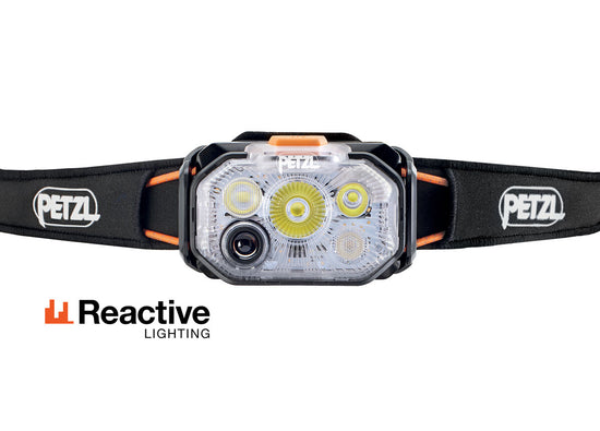 Swift RL Headtorch - Black / Orange