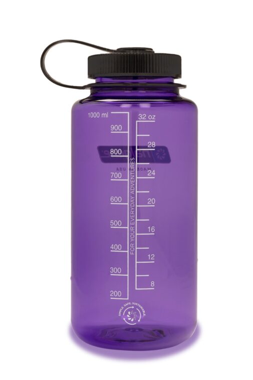 Tritan Sustain Wide Mouth 1L Water Bottle - Purple