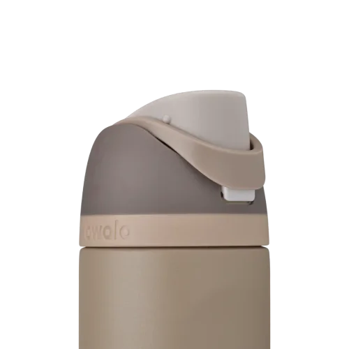 FreeSip® 24oz Stainless Steel Bottle - Brown