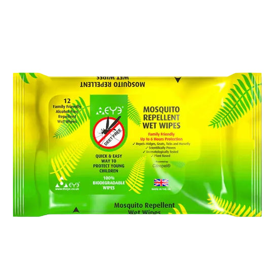 Mosquito Repellent Wipes - 12 pack