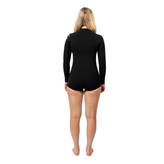 Women's Luna7 2mm Yulex Springsuit - Black