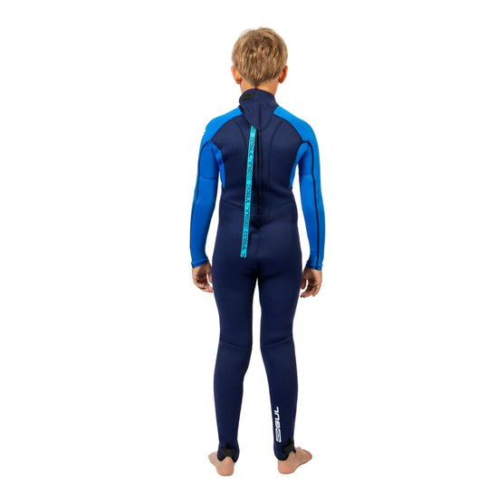 Kids' G-Force 32 Natur Steamer Wetsuit - Blue