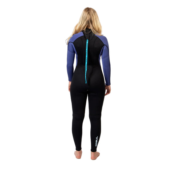 Women's G-Force 32 Natur Steamer Wetsuit - Blue / Black
