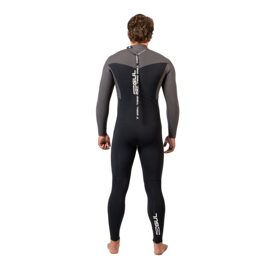 Men's Flexor 54 Yulex Steamer Wetsuit - Black