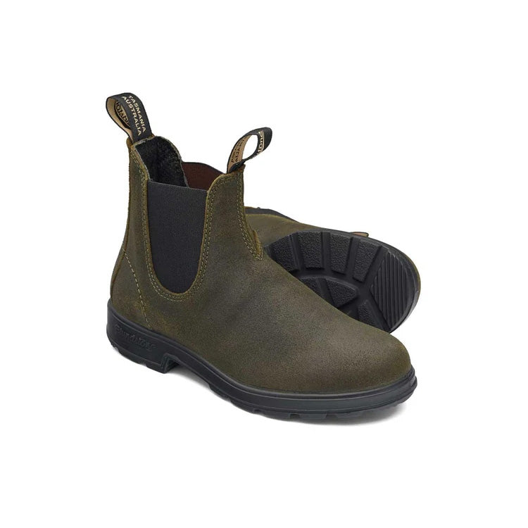 Unisex #1615 Chelsea Boots - Dark Green