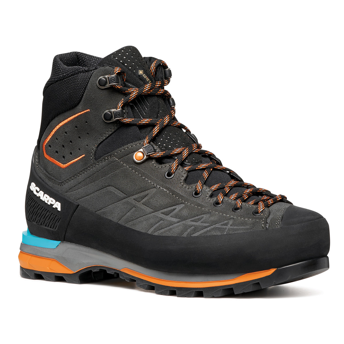 Men's Zodiac Tech GORE-TEX® Mountaineering Boots - Grey / Orange