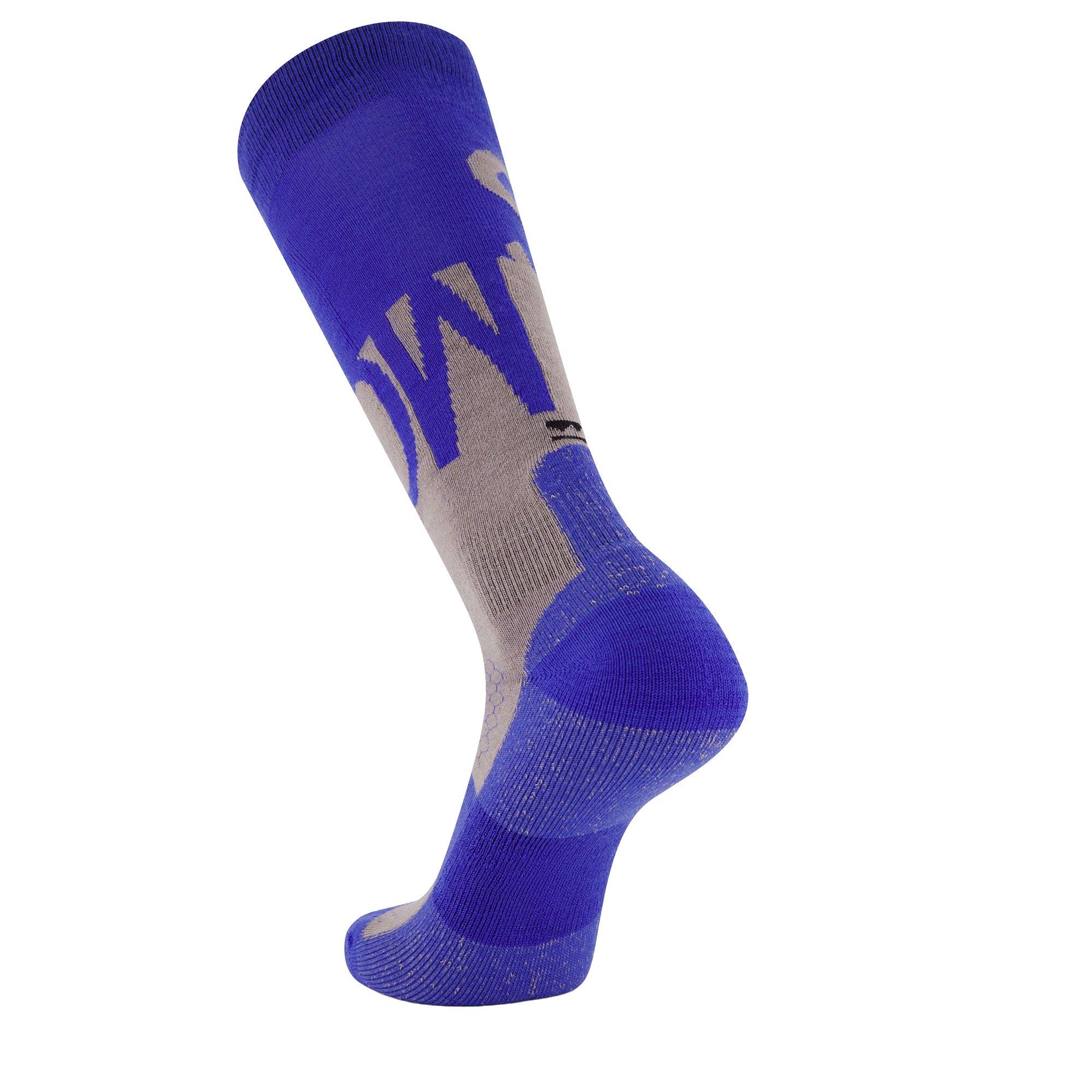 Unisex Ultra Cushion Merino Snow Sock - Blue