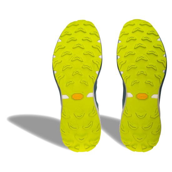 Men's Ultra 100 V3 Trail Running Shoes - Blue / Yellow