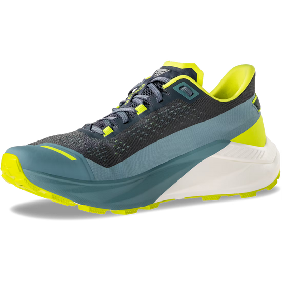 Men's Ultra 100 V3 Trail Running Shoes - Blue / Yellow