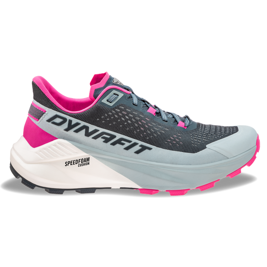 Women's Ultra 100 V3 Trail Running Shoes - Blue / Pink