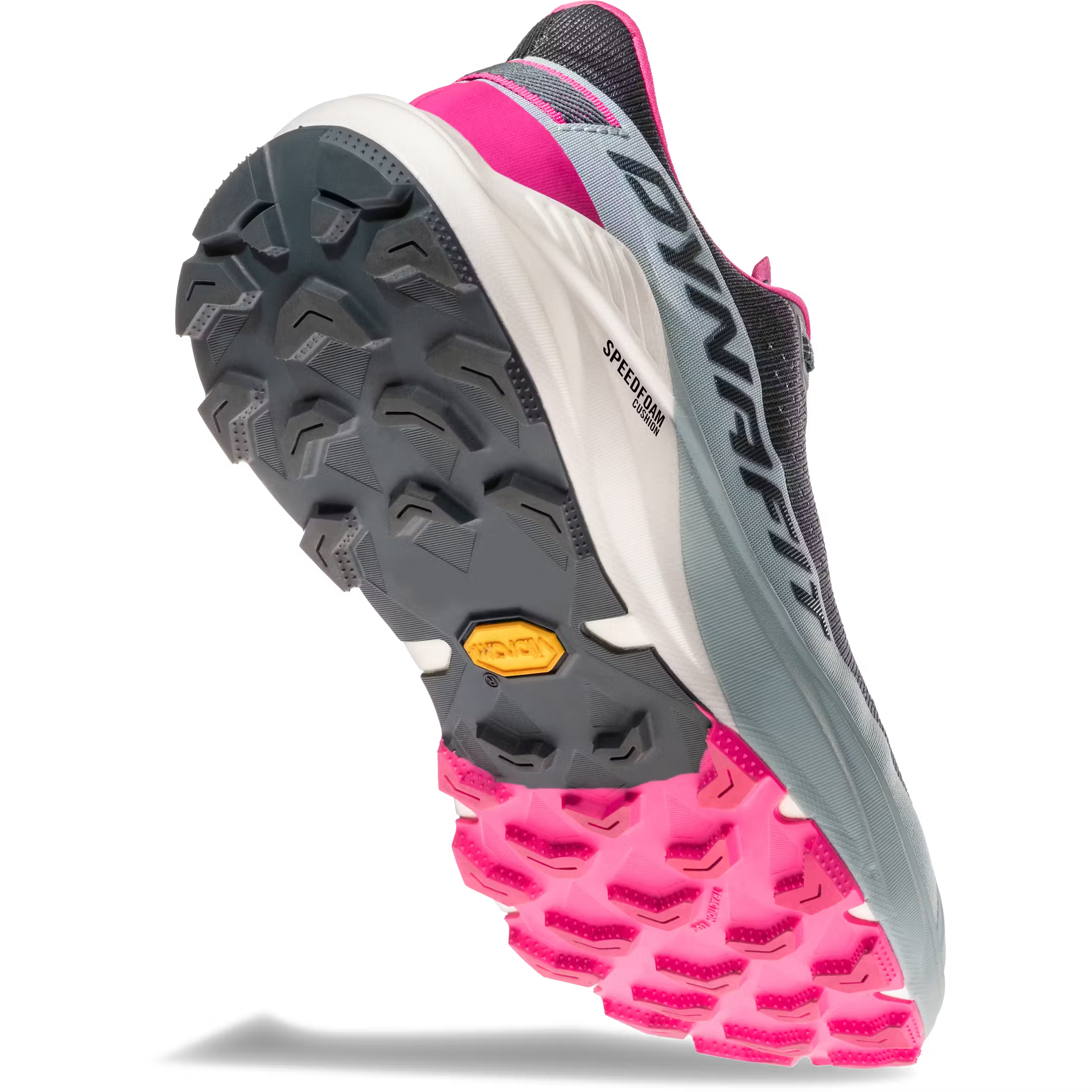 Women's Ultra 100 V3 Trail Running Shoes - Blue / Pink