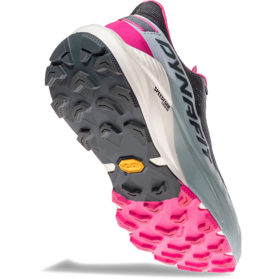 Women's Ultra 100 V3 Trail Running Shoes - Blue / Pink