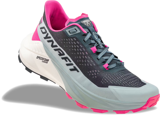 Women's Ultra 100 V3 Trail Running Shoes - Blue / Pink