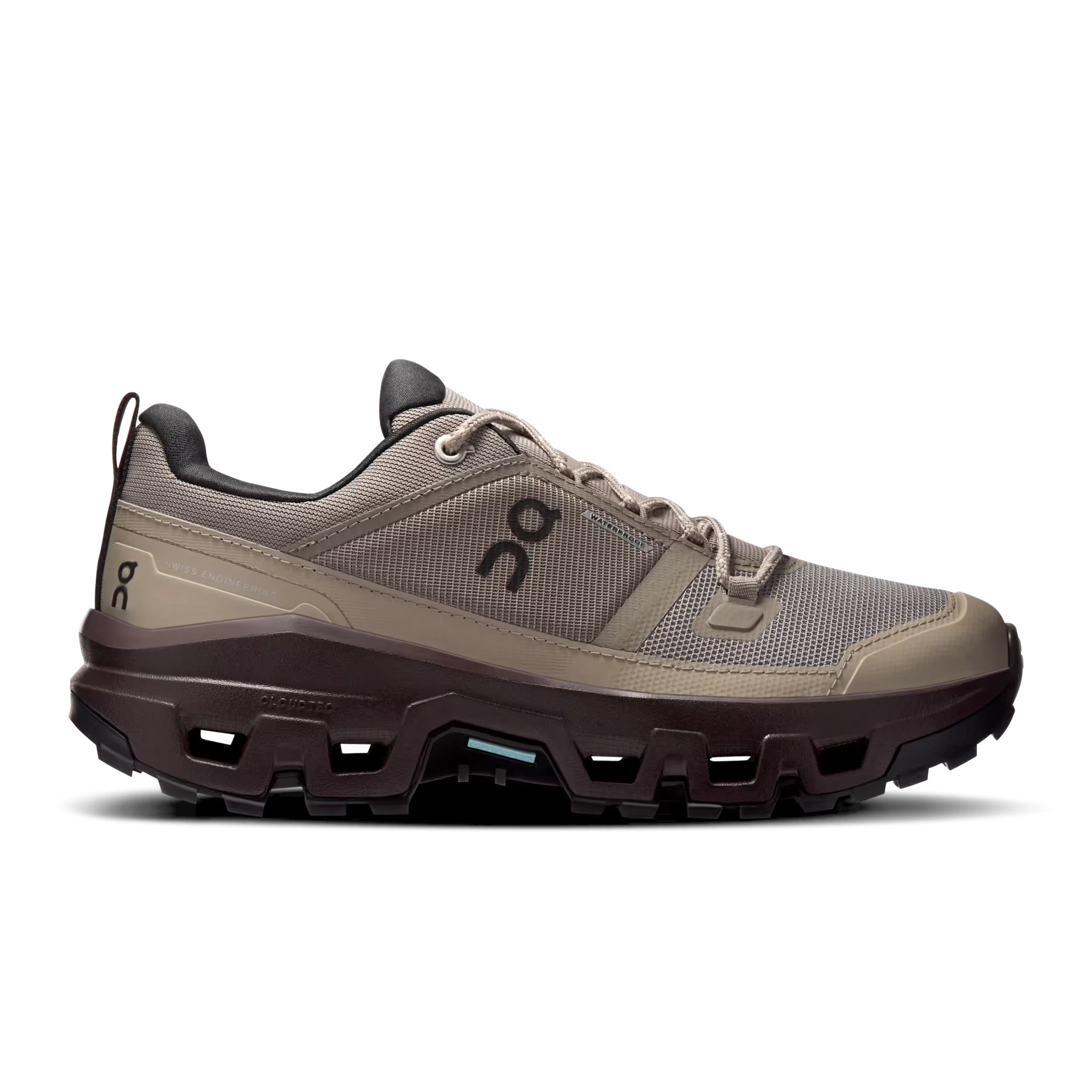 Women's Cloudrock Low Waterproof Hiking Shoes - Green