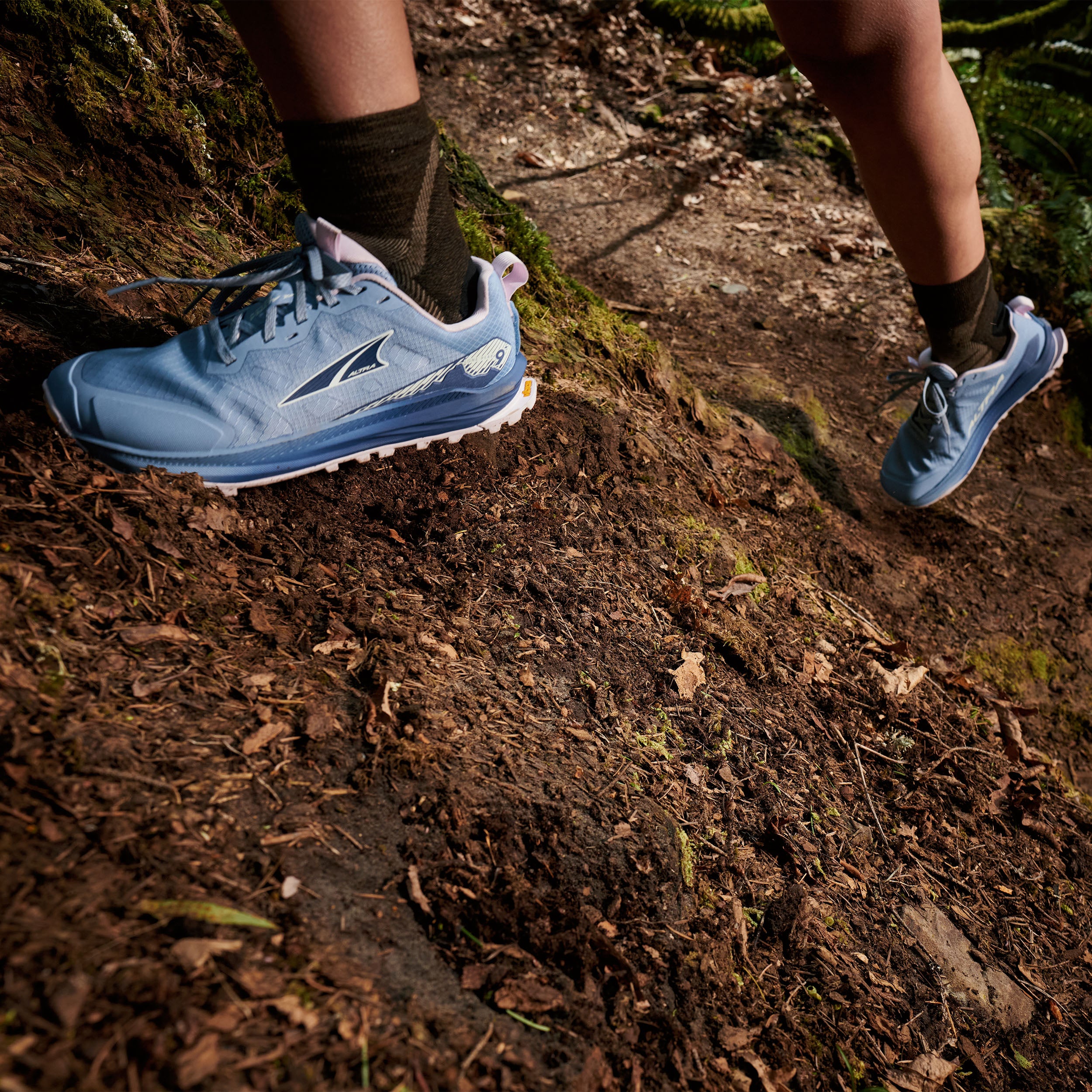 Women's Lone Peak 9+ Shoes - Blue