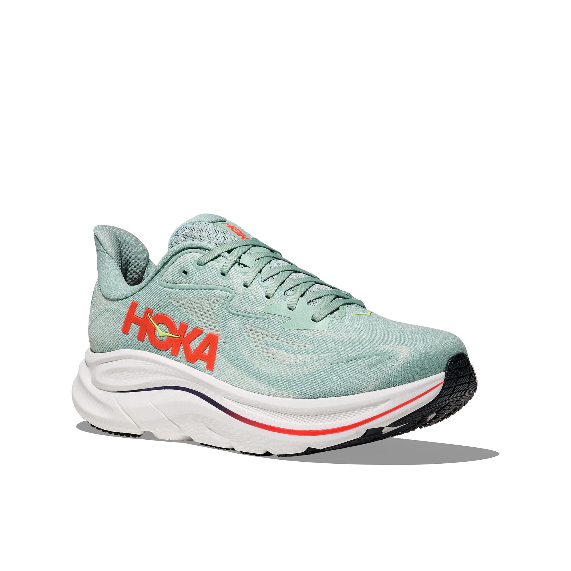Men's Clifton 10 Road Running Shoes - Green