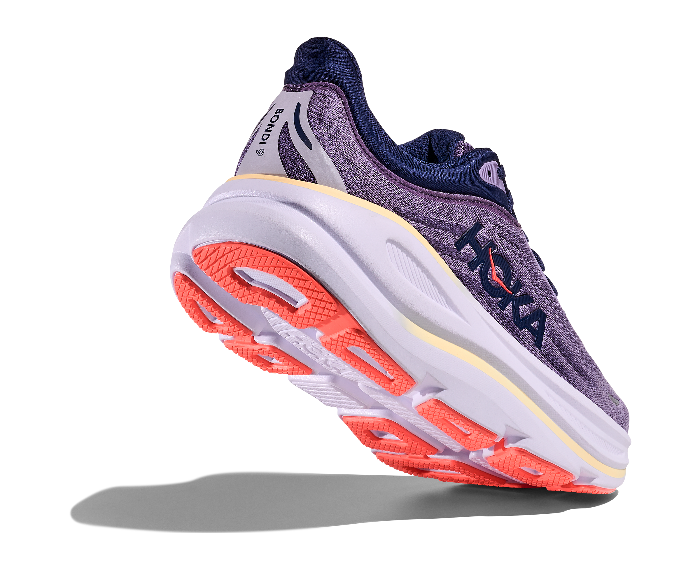 Women's Bondi 9 Road Running Shoes - Purple