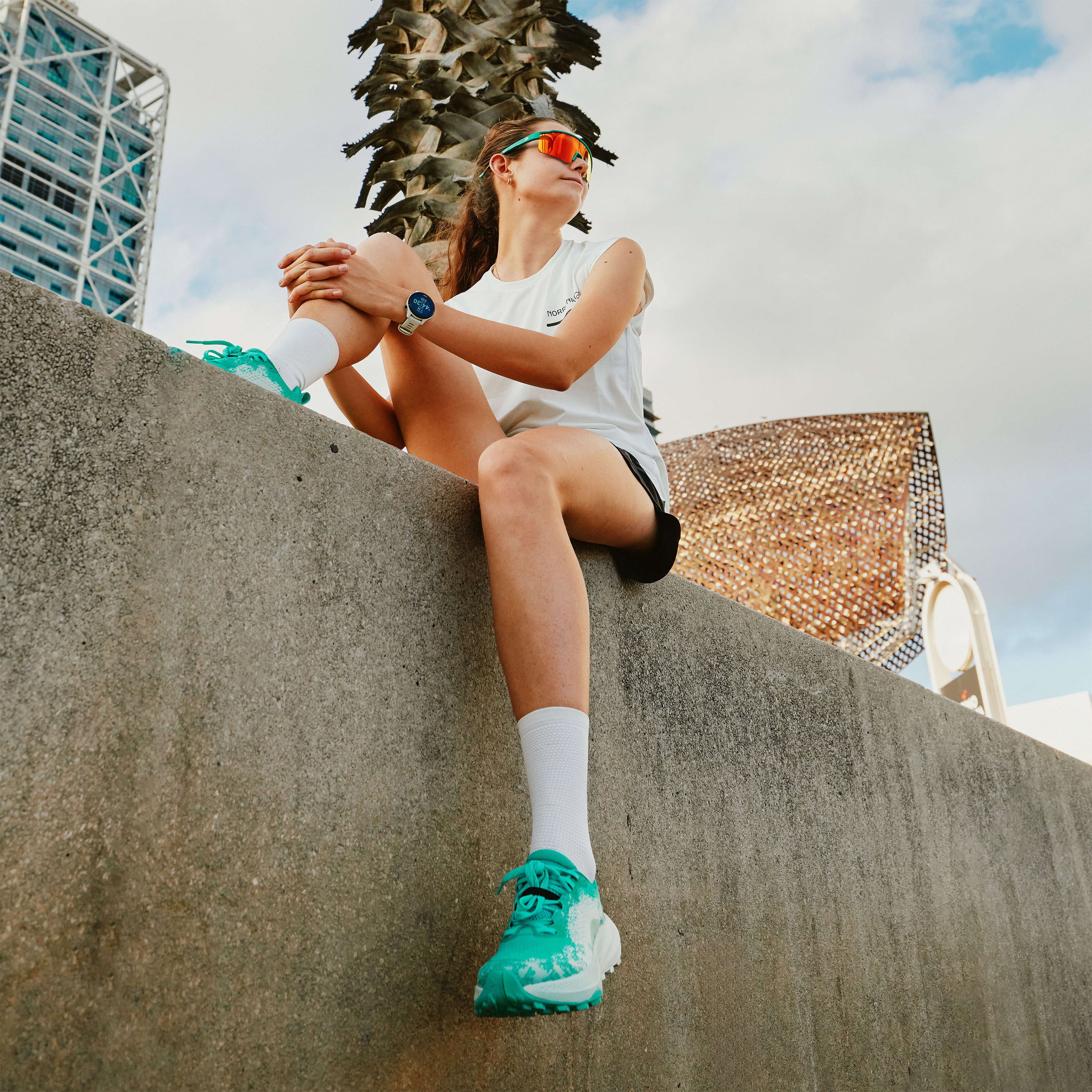 Women's Golden Gate LT Running Shoes - Green