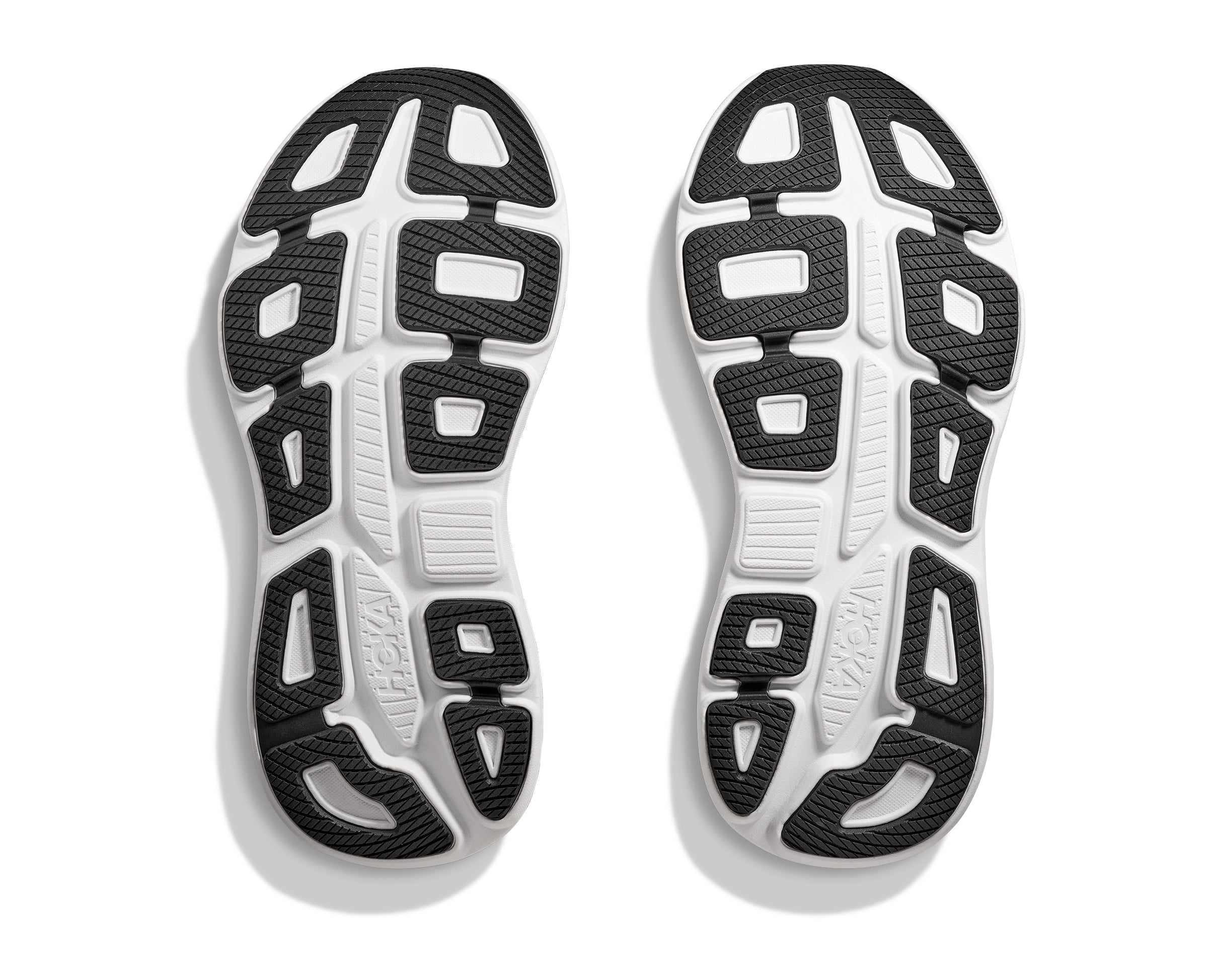Women's Bondi 9 Road Running Shoes - Black / White