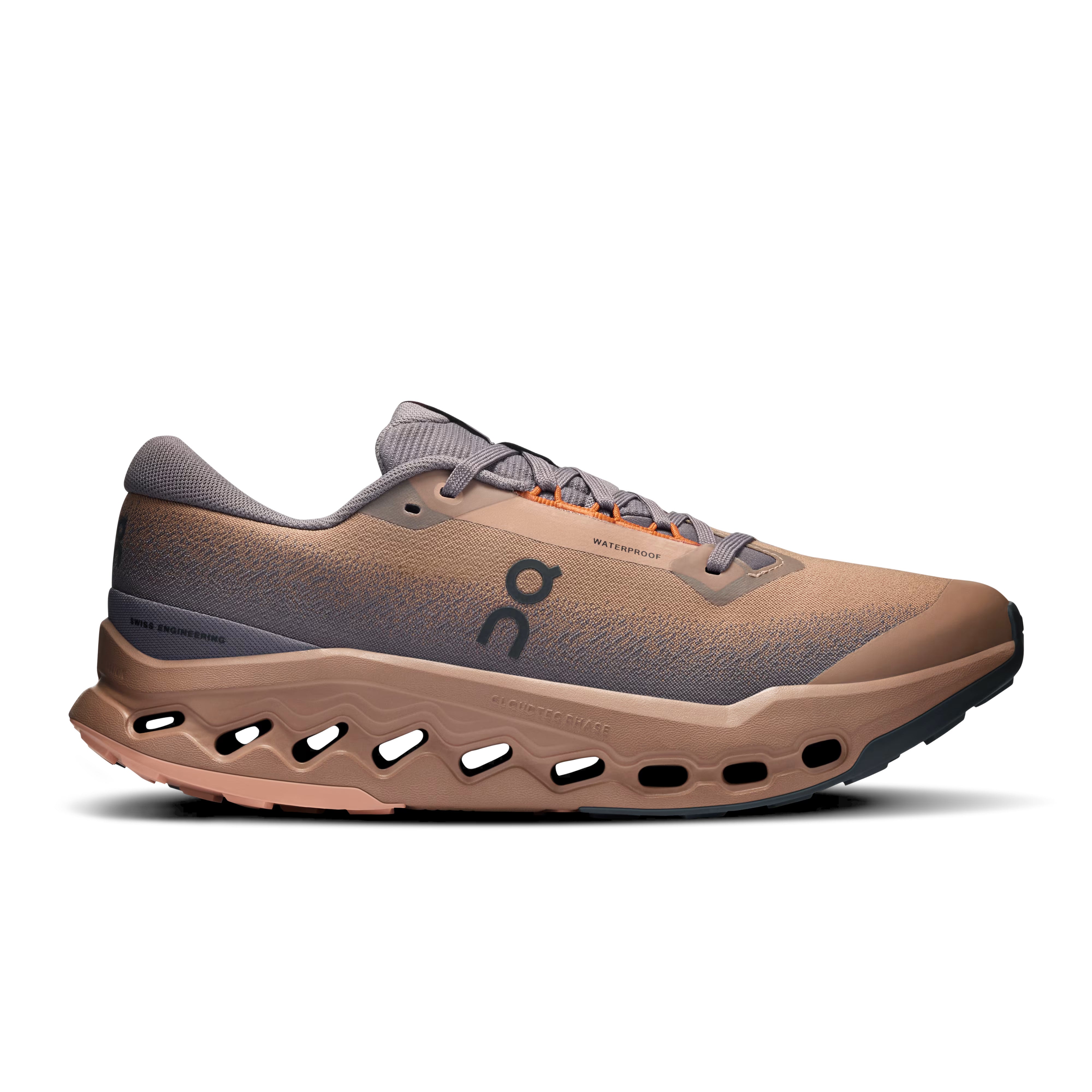Men's Cloudsurfer Trail 2 Waterproof Running Shoes - Orange