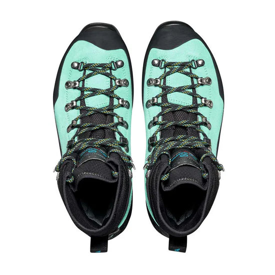 Women's Mont Blanc Pro GORE-TEX Mountaineering Boots - Green/Blue