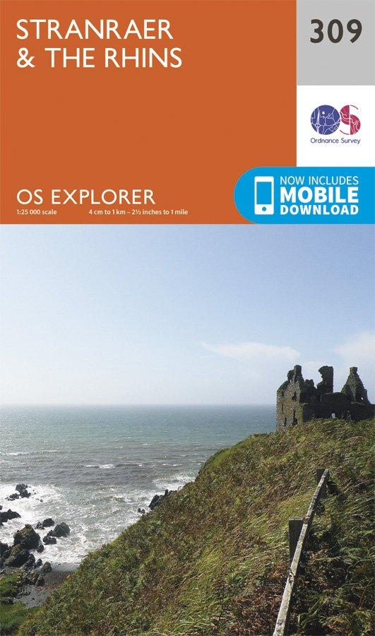 Explorer 309 1:25000 Stranraer & The Rhins, Dumfries & Galloway