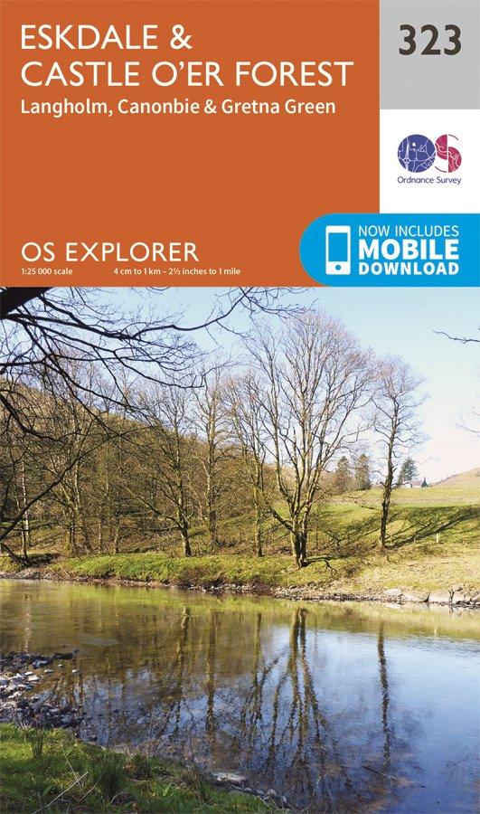 Explorer 323 1:25000 Eskdale and Castle OGo---