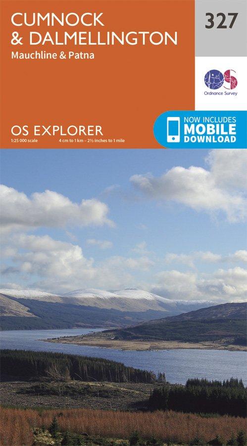 Explorer 327 1:25000 Cumnock & Dalmellington, East Ayrshire