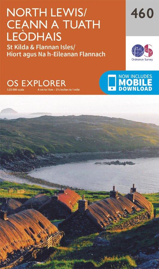 Explorer 460 1:25000 North Lewis, St Kilda and Flannan Isles