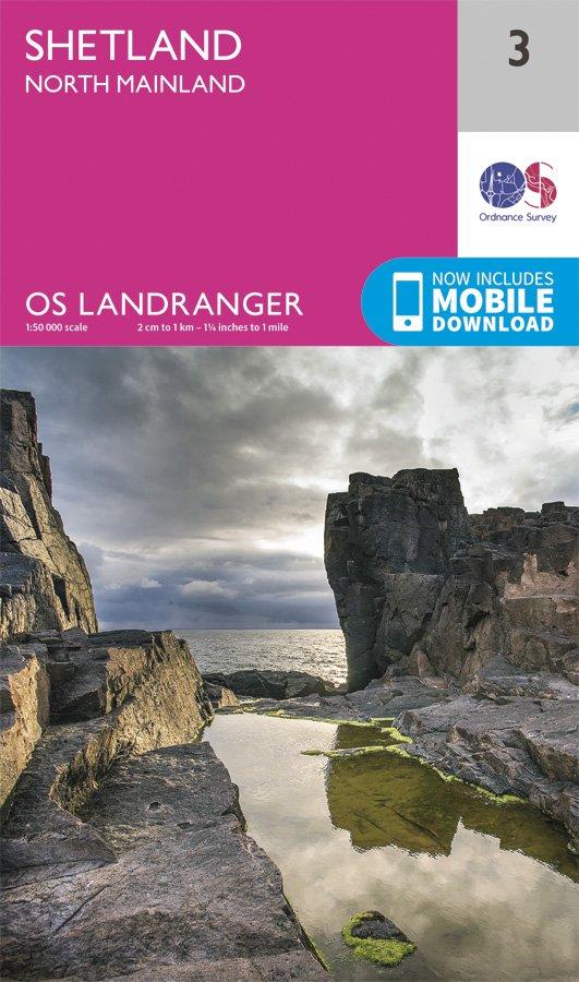Landranger 03 1:50000 Shetland - North Mainland