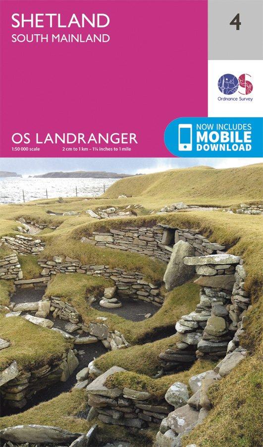 Landranger 04 1:50000 Shetland - South Mainland