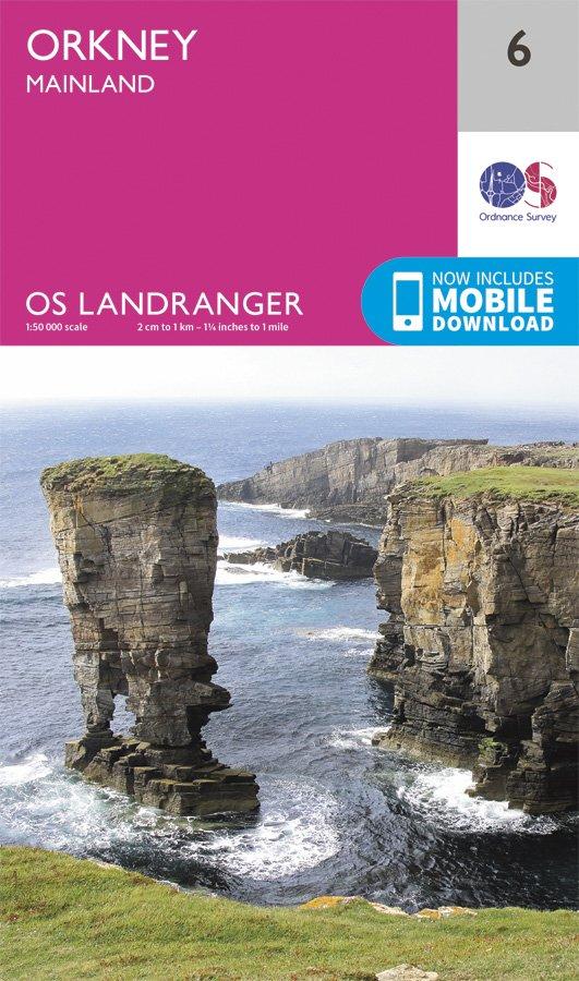 Landranger 06 1:50000 Orkney - Mainland