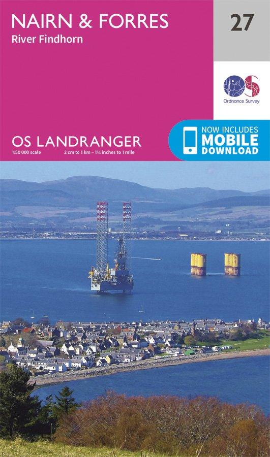 Landranger 27 1:50000 Nairn & Forres